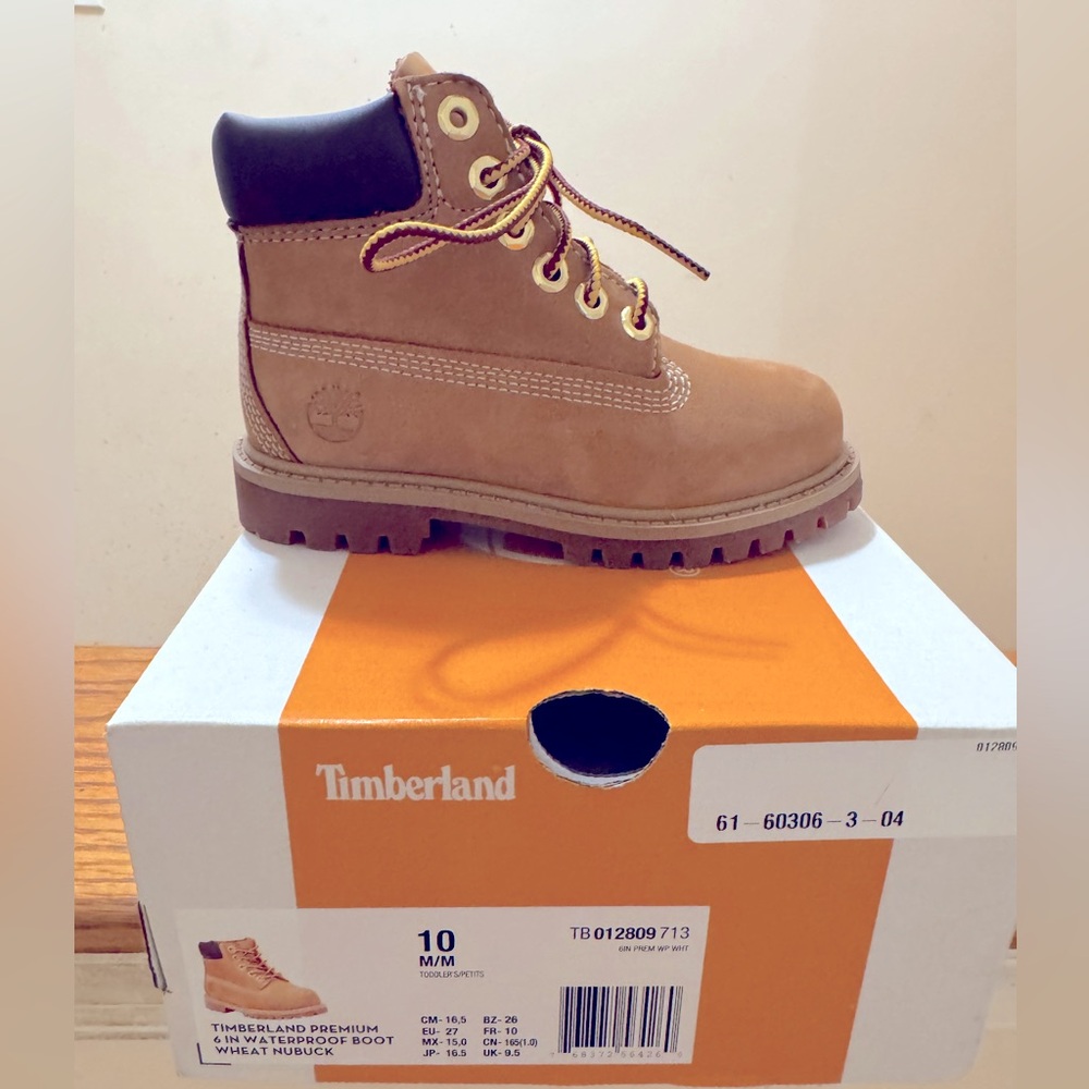 Toddler timberland boots size 10c